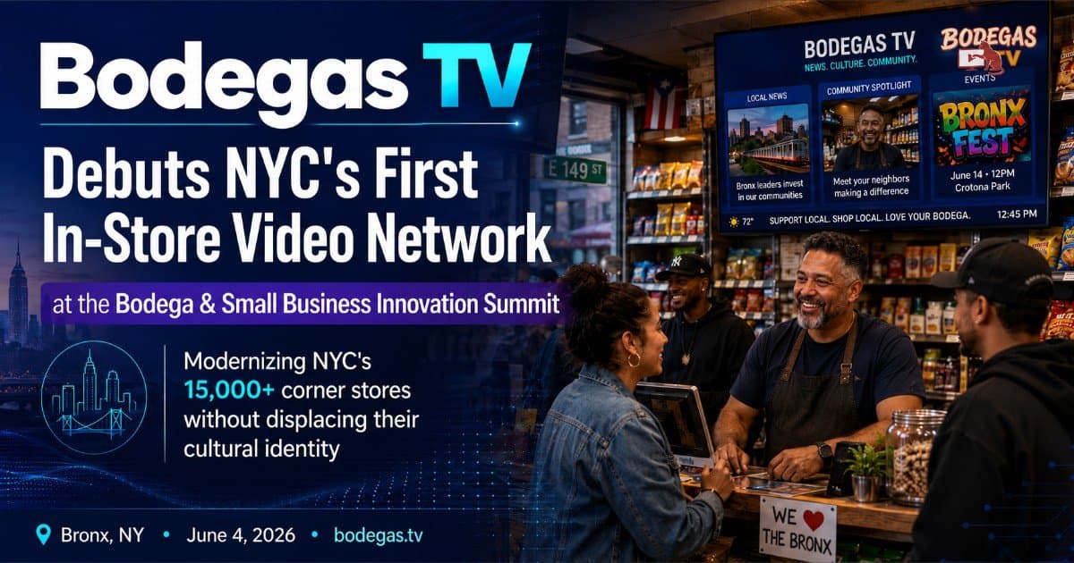 Bodegas TV Launches NYC's First In-Store Video Network at Innovation Summit