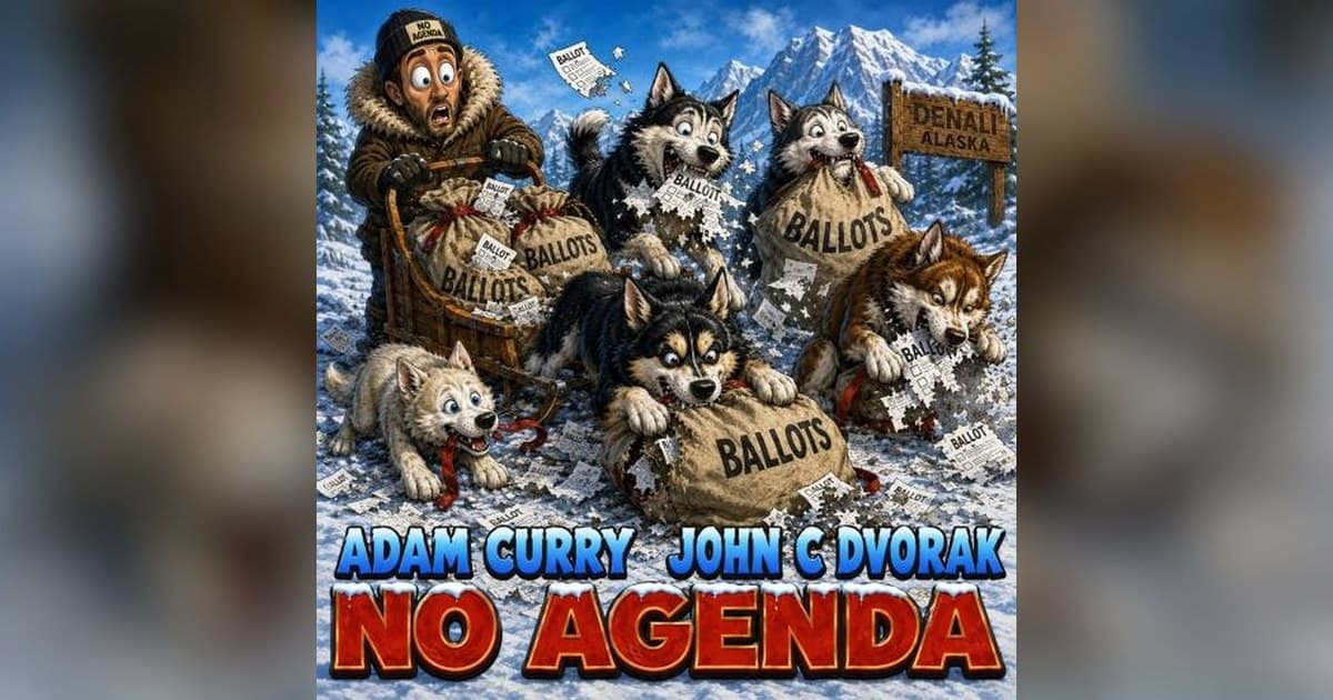 No Agenda Hosts Deconstruct Trump’s Iran Ceasefire, SpaceX IPO Timing, and LA Mayoral Race