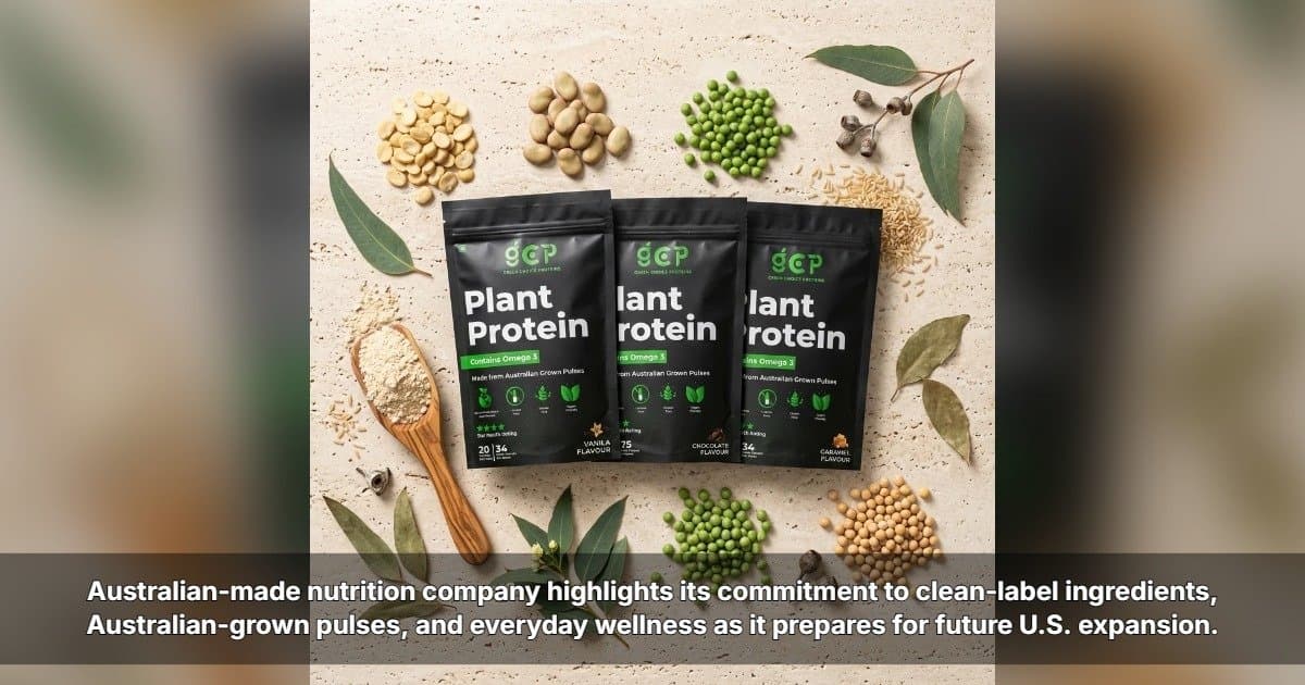 Green Choice Proteins Brings Australian Plant Nutrition Philosophy to U.S. Market