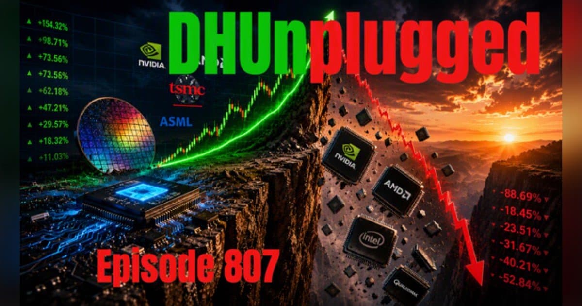 SpaceX Shares Drop Below IPO Price, RAM Prices Surge, and Greenspan Dies at 100: DHUnplugged Episode 807