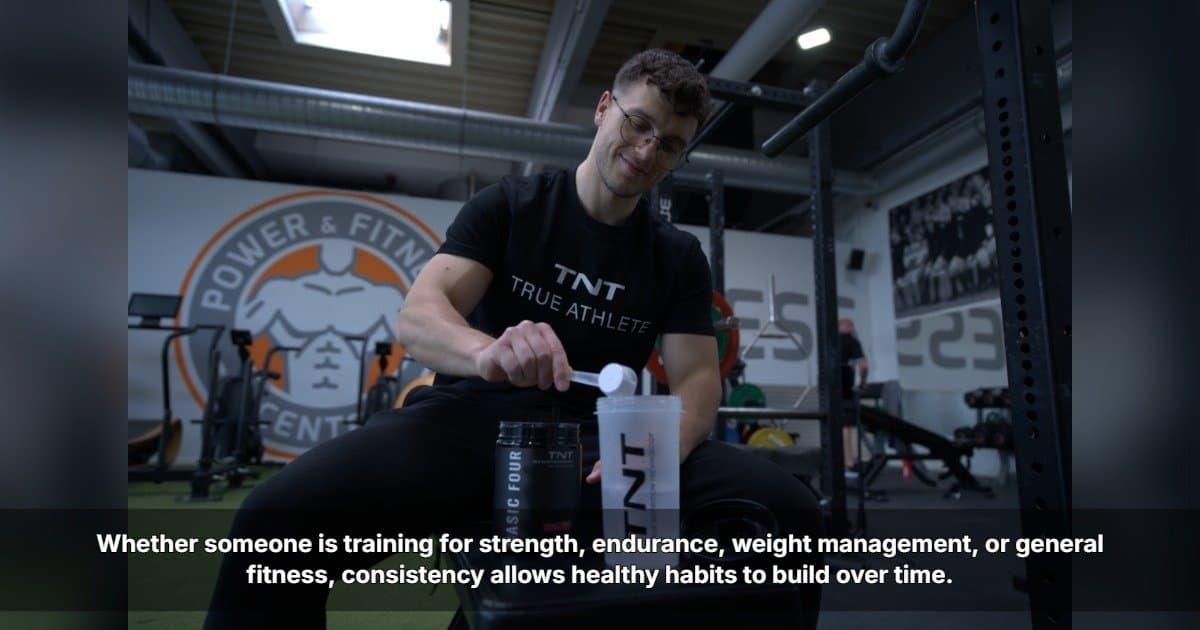 TNT Emphasizes Training Consistency Over Intensity for Long-Term Fitness Success