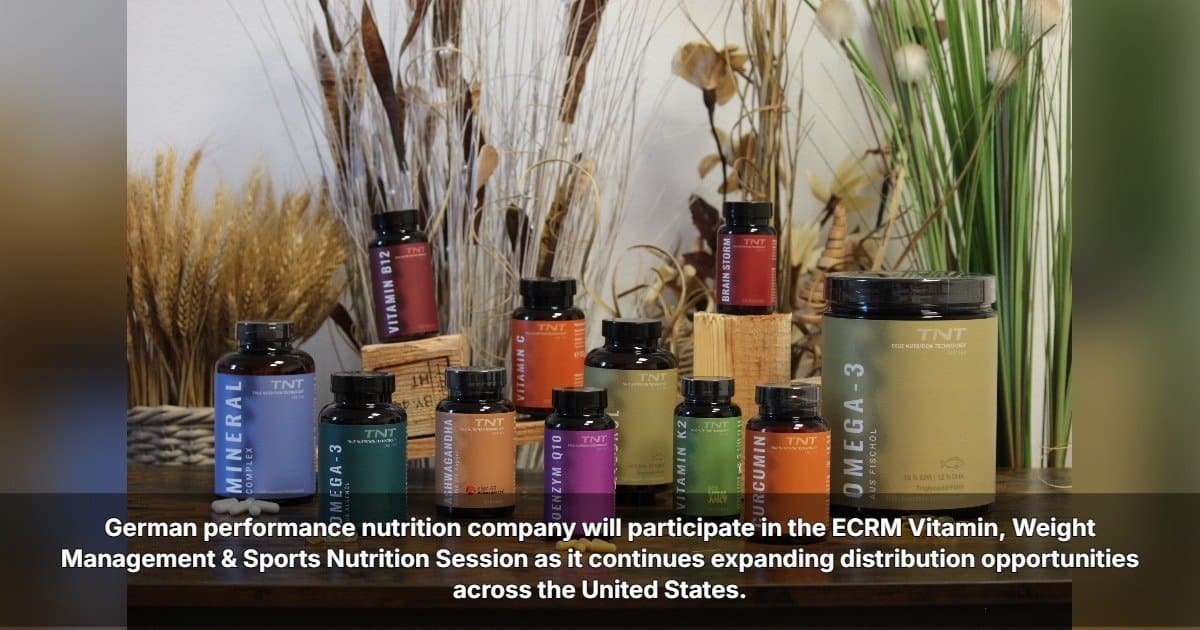 German Sports Nutrition Brand TNT Targets U.S. Retail Growth at ECRM Session