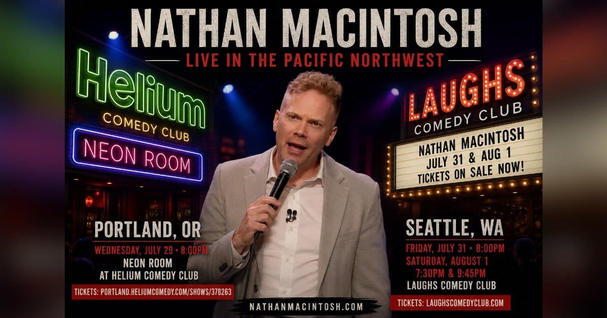 Nathan Macintosh Returns to Pacific Northwest with Three Shows This Summer