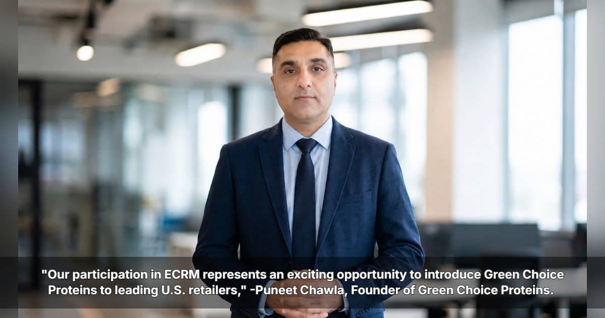 Green Choice Proteins to Showcase Australian Plant Nutrition at ECRM September Meetings