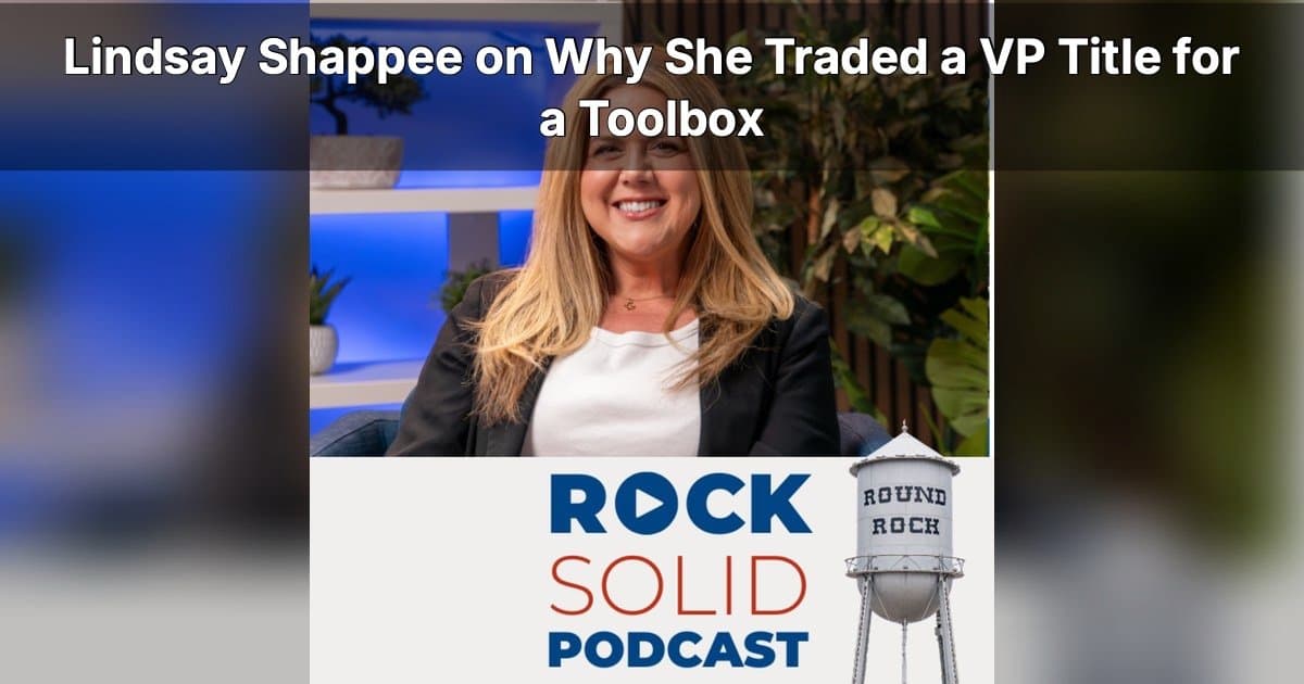 From JP Morgan to Roofing: Lindsay Shappee's Career Pivot Highlights Corporate Burnout and Community Focus