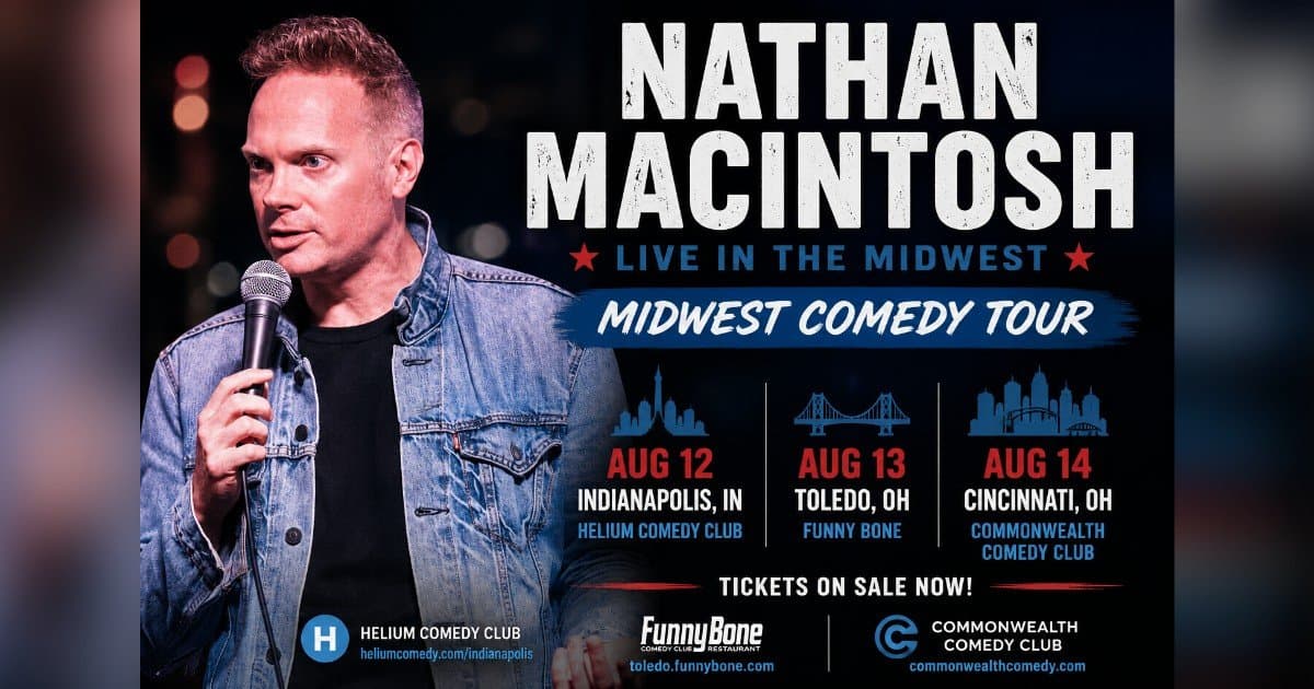Nathan Macintosh Brings Three Nights of Comedy to the Midwest