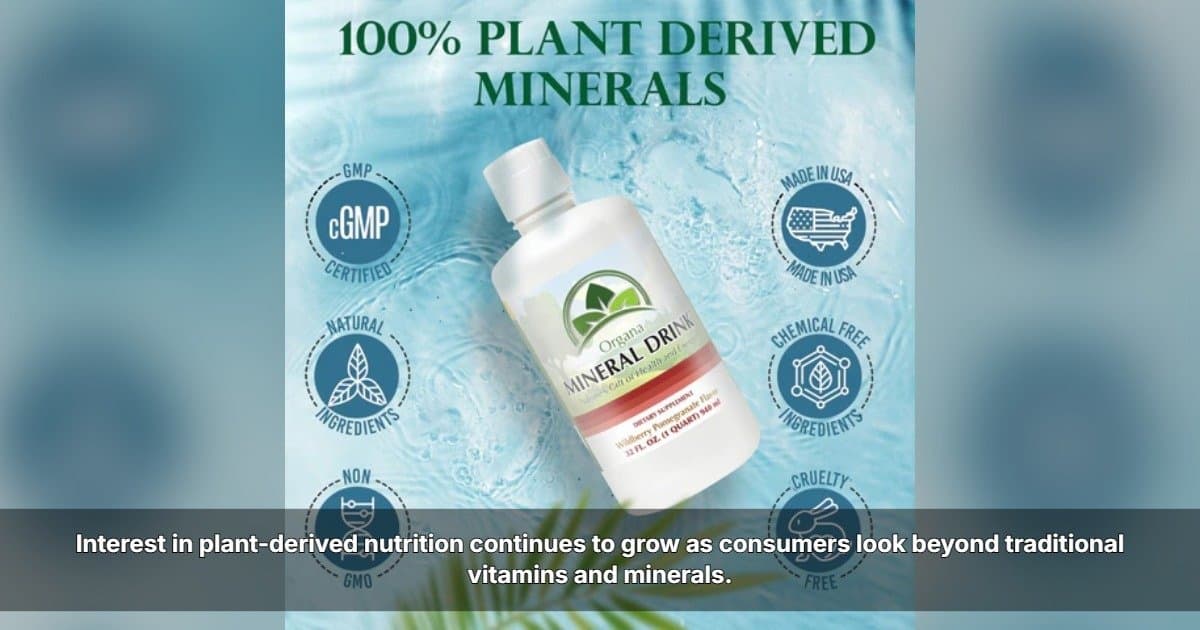 ORGANA International Spotlights Fulvic Minerals as Consumer Interest in Plant-Derived Nutrition Grows