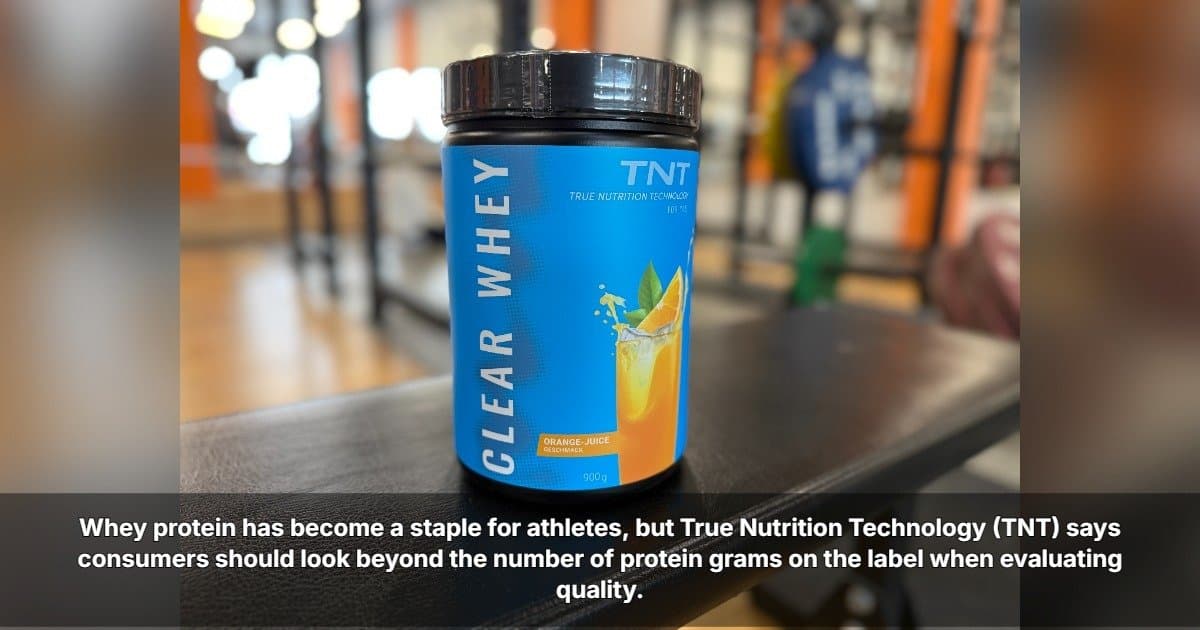 TNT: Quality of Whey Protein Is More Than Just Grams