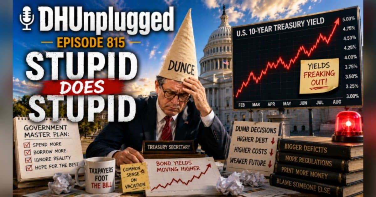Podcast Hosts Target Bessent, Tariffs, and Bitcoin in 'Stupid Does Stupid' Episode