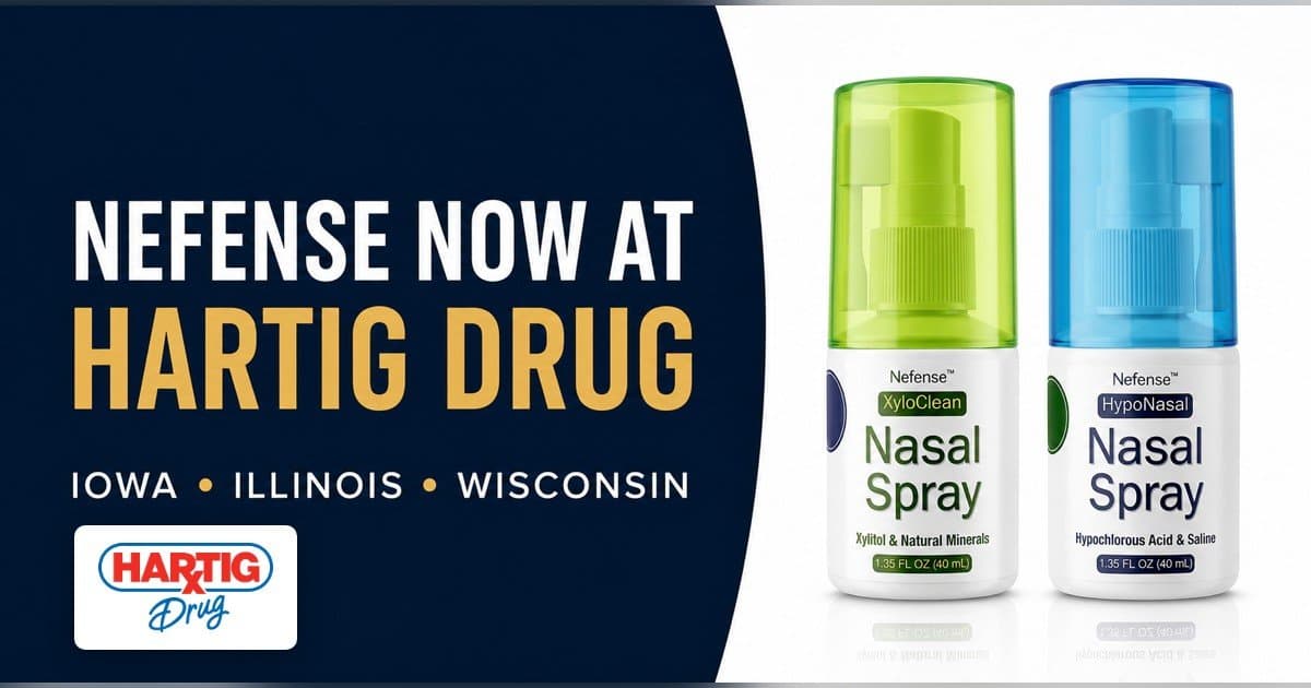 Hartig Drug Expands Offerings with Nefense Nasal Care Line