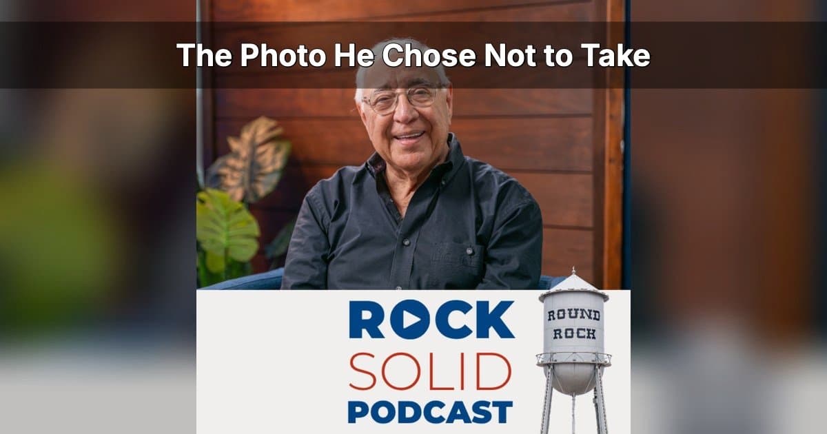Former White House Photographer David Valdez Shares Leadership Lessons and Community Impact on Rock Solid Podcast