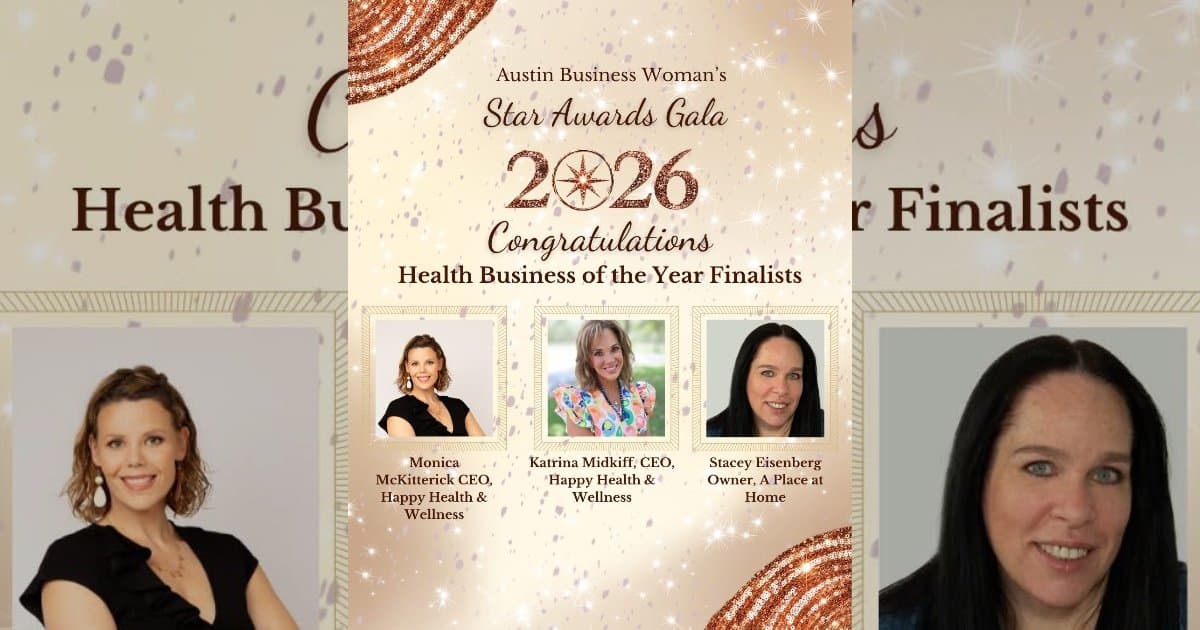 Stacey Eisenberg Named Finalist for Austin Business Woman's 2026 Health Business/Expert of the Year
