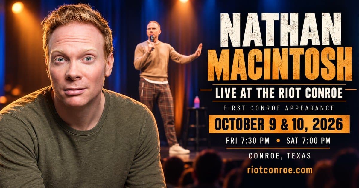 Nathan Macintosh to Make Texas Debut at The Riot Conroe