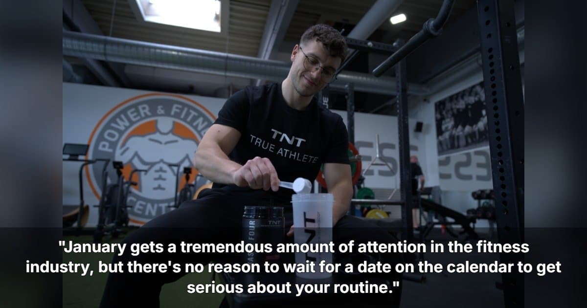German Sports Nutrition Brand TNT Urges Consumers to Reset Fitness Routines Before January