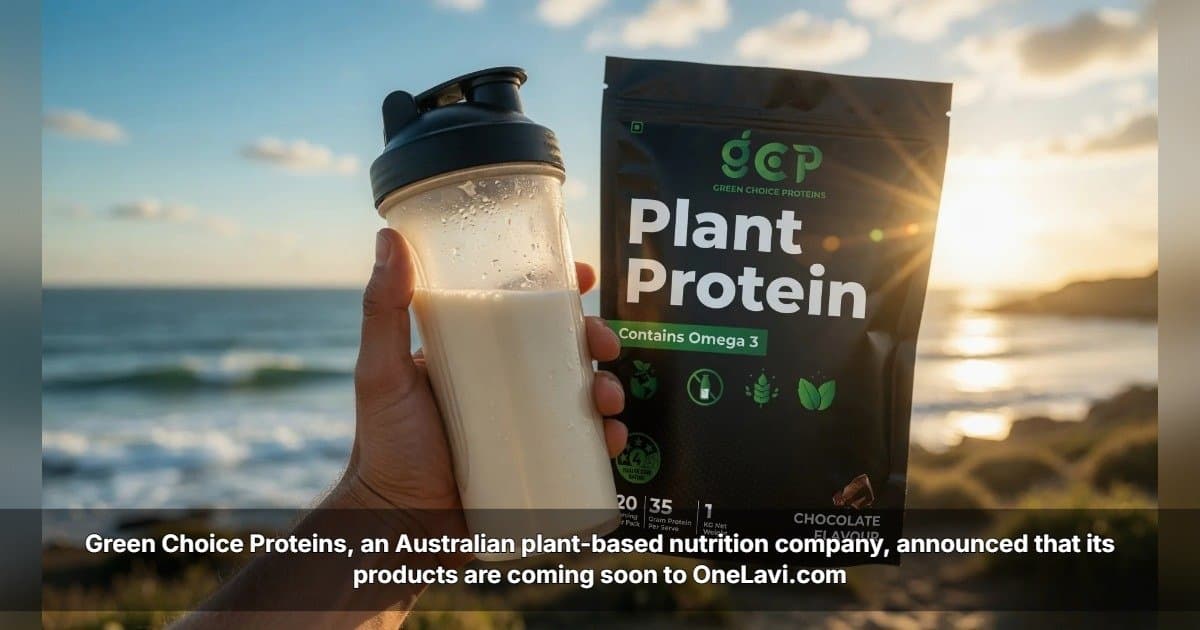 Australian Plant Protein Brand Green Choice Proteins Sets Sights on U.S. Market With OneLavi Launch