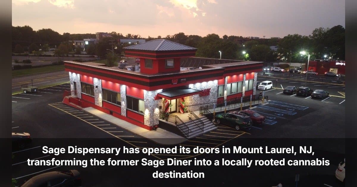 Sage Dispensary Opens in Former Sage Diner, Bringing Cannabis Retail to Mount Laurel Landmark
