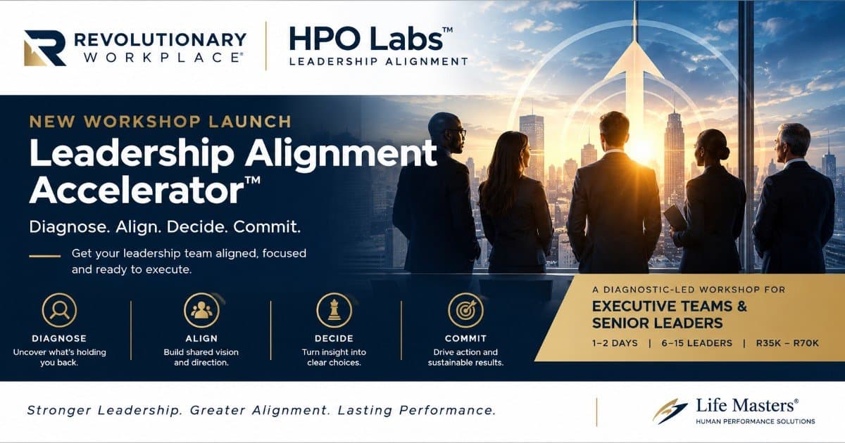 Life Masters Launches Leadership Alignment Accelerator to Fix Fractured Executive Teams in South Africa