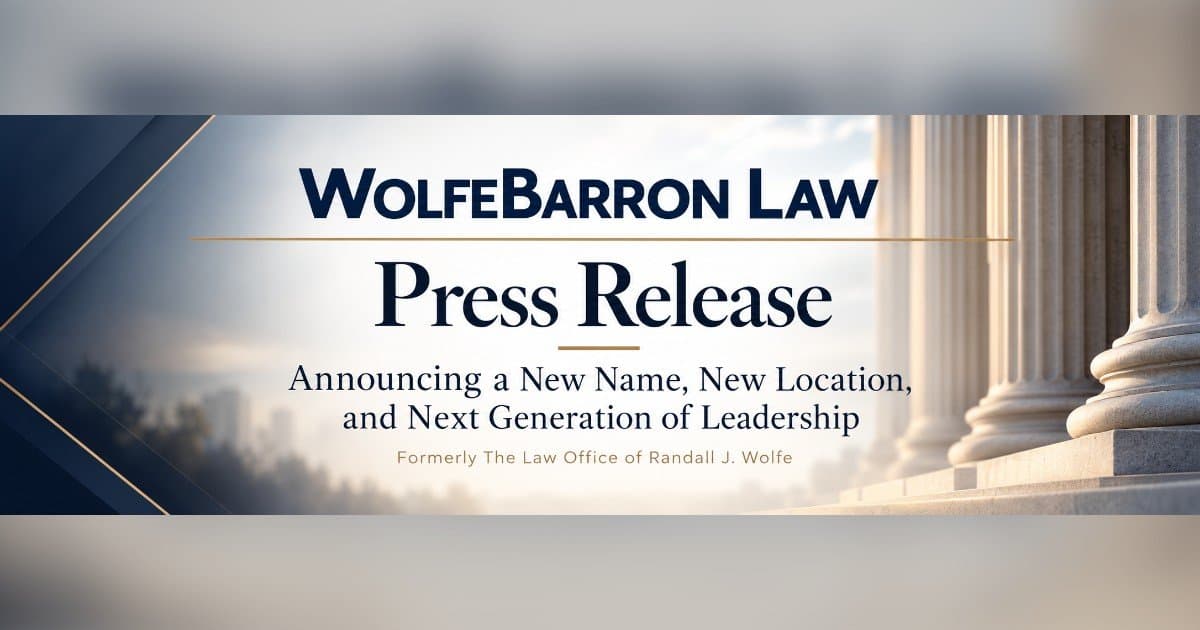Oregon Personal Injury Firm Rebrands as WolfeBarron Law, Elevating Next Generation of Leadership