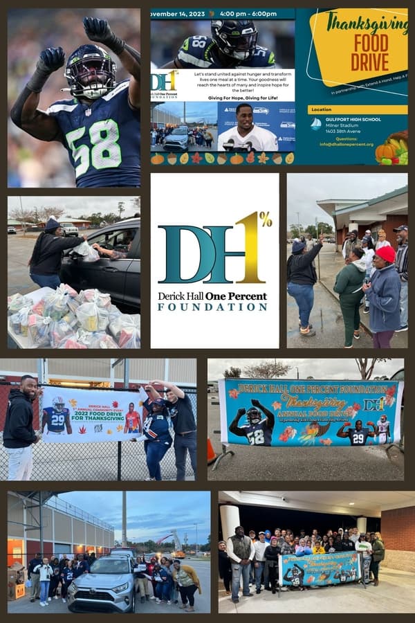 Derick Hall One Percent Foundation to Host Inaugural Community Impact Event in Gulfport, MS