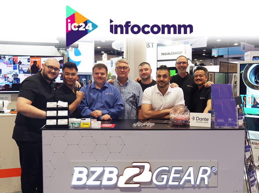 BZBGEAR Triumphs at InfoComm 2024 with Three Prestigious Awards