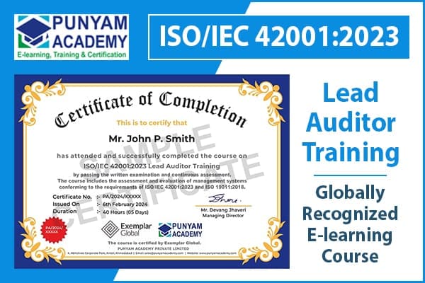 Punyam Academy Launches Pioneering ISO 42001 Lead Auditor Training for AI Management Systems