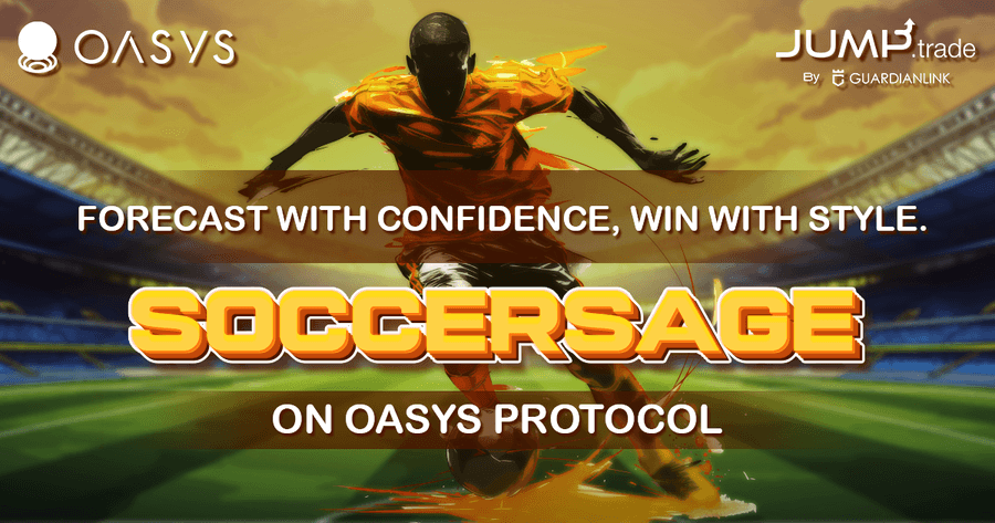 Jump.trade to Launch SoccerSage on Oasys Blockchain for Web3 Analysis and Prediction