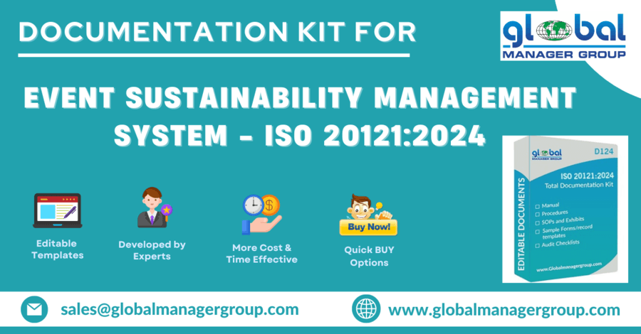 Global Manager Group Launches ISO 20121:2024 Documentation Kit for Sustainable Event Management
