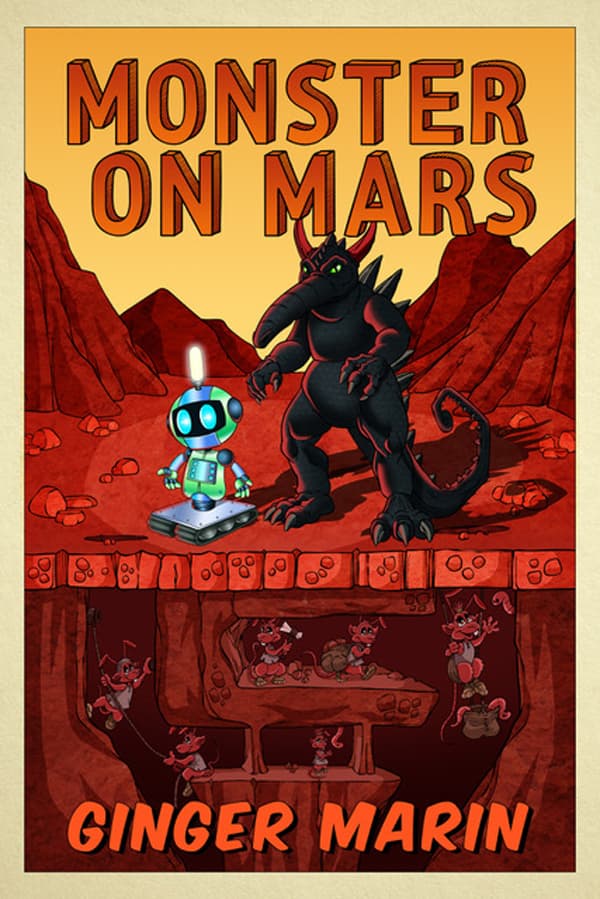 Bestselling Author Ginger Marin's 'Monster On Mars' Available for Free on Amazon