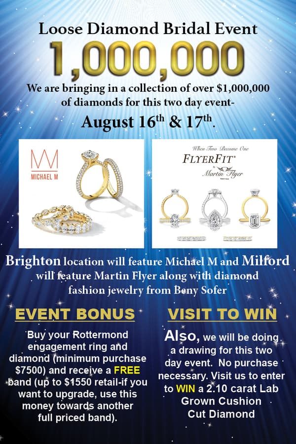Rottermond Jewelers to Host Loose Diamond Weekend in Michigan
