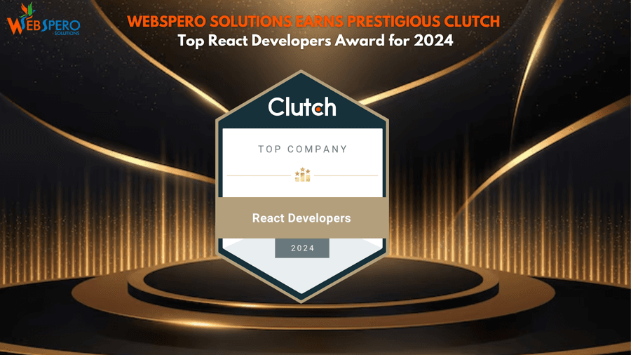 WebSpero Solutions Earns Clutch's Top React Developers Award for 2024