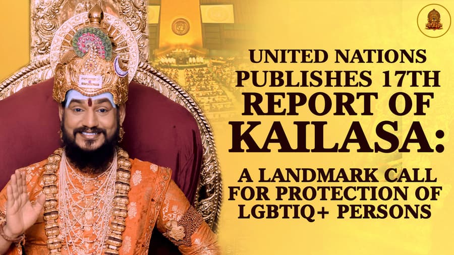 KAILASA Submits 17th UN Report Advocating for LGBTIQ+ Rights