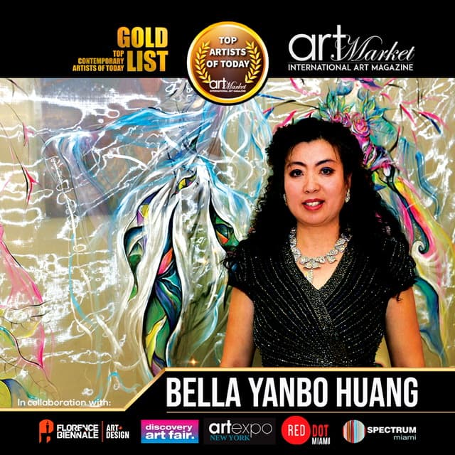 American Artist Bella Yanbo Huang Makes Waves at Paris Fashion Week with 'Wearable Art'