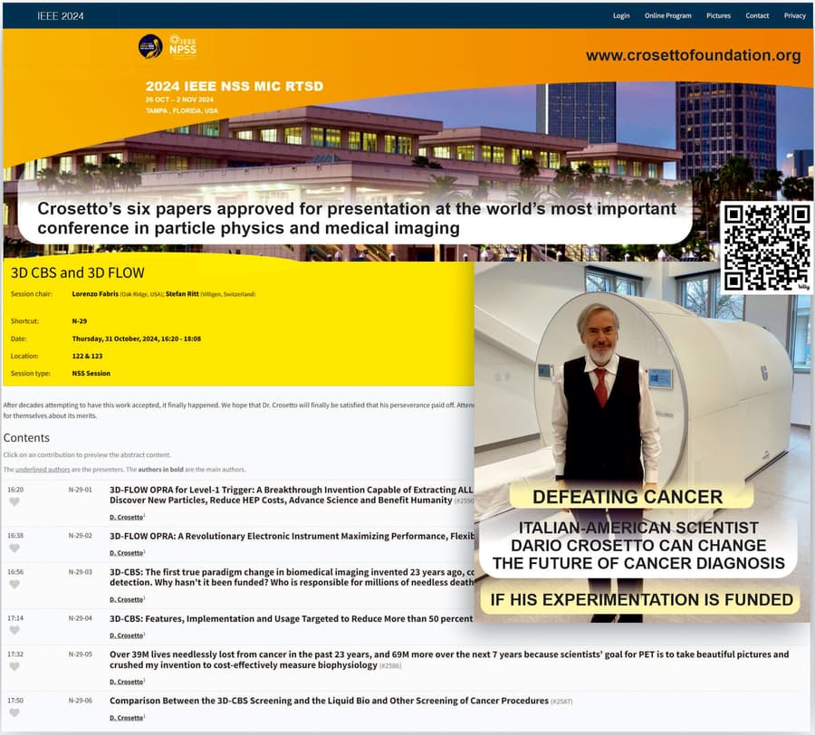 Breakthrough Cancer Detection Technology to be Presented at Major Physics Conference