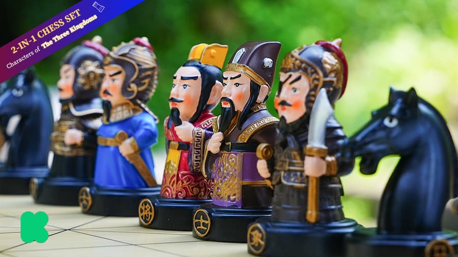 Innovative Chess Set Merges Western and Chinese Strategy Games