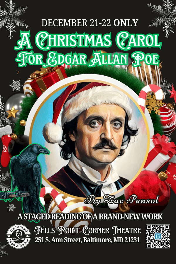 Poe Theatre to Stage Unique Adaptation of 'A Christmas Carol' Featuring Edgar Allan Poe
