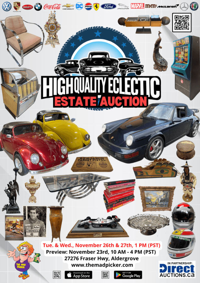 Rare Estate Auction Features Classic Cars and Collectibles