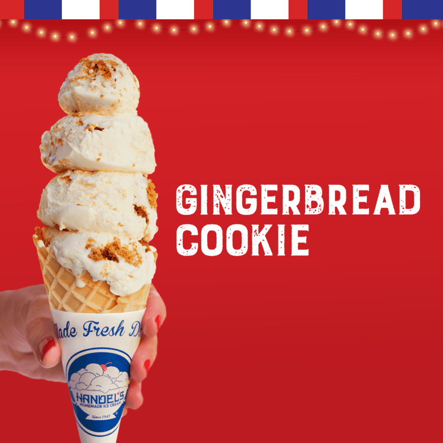 Handel's Introduces Gingerbread Cookie Ice Cream for Holiday Season