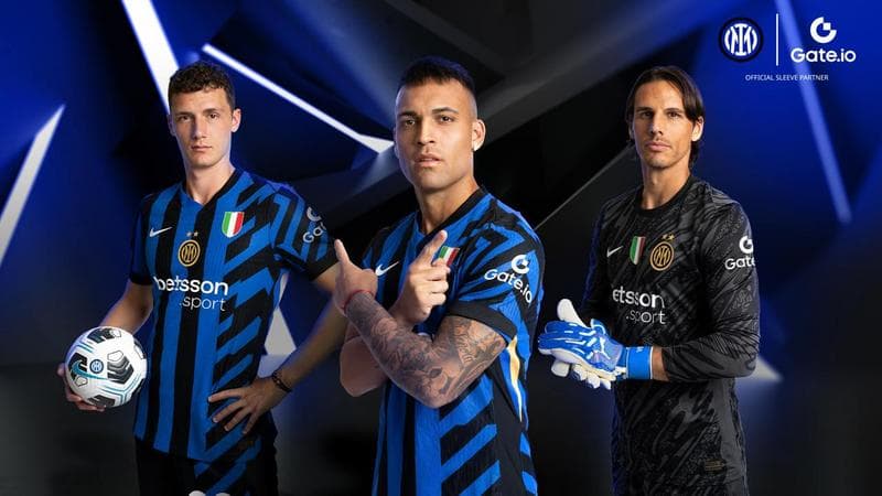 Gate.io Announces Sleeve Partnership with Inter Milan