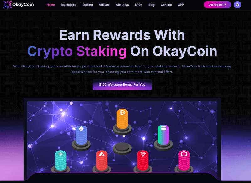 OkayCoin Expands Crypto Staking Options and Rewards in 2024