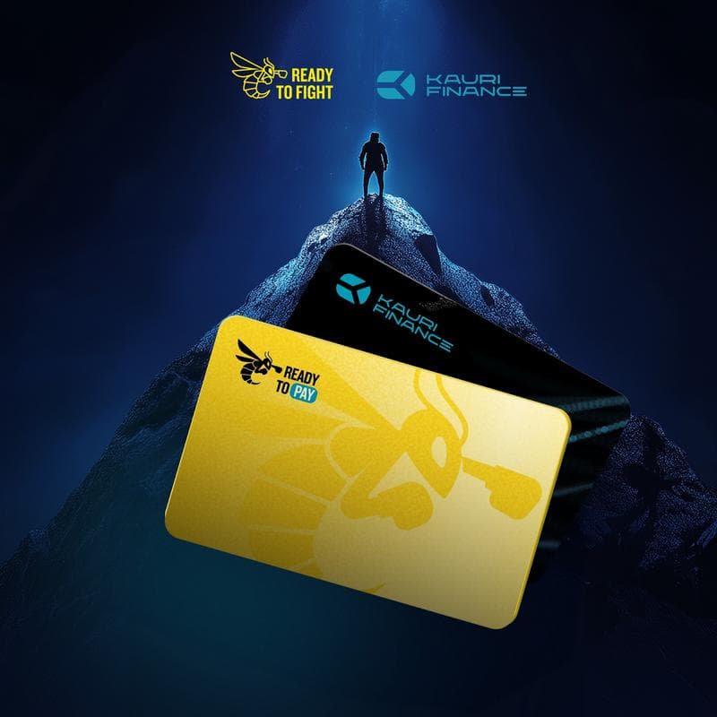 Ready to Fight and Kauri Finance Launch Innovative Crypto Payment Solution