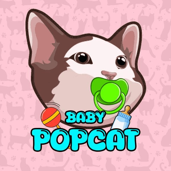 Baby PopCat Launches Innovative 'Pop to Earn' Meme Token on Solana Blockchain