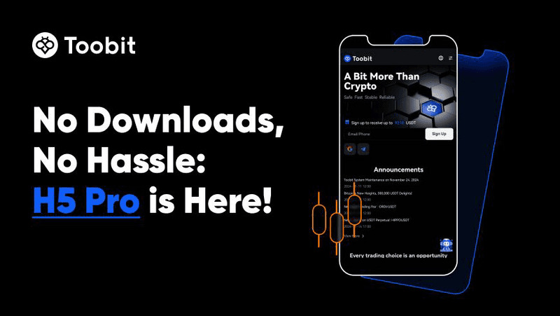 Toobit Launches Revamped Homepage and Advanced Features to Enhance Crypto Trading Experience