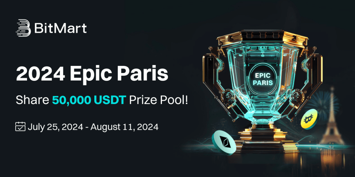 BitMart Unveils 2024 Epic Paris Campaign With 50,000 USDT Prize Pool