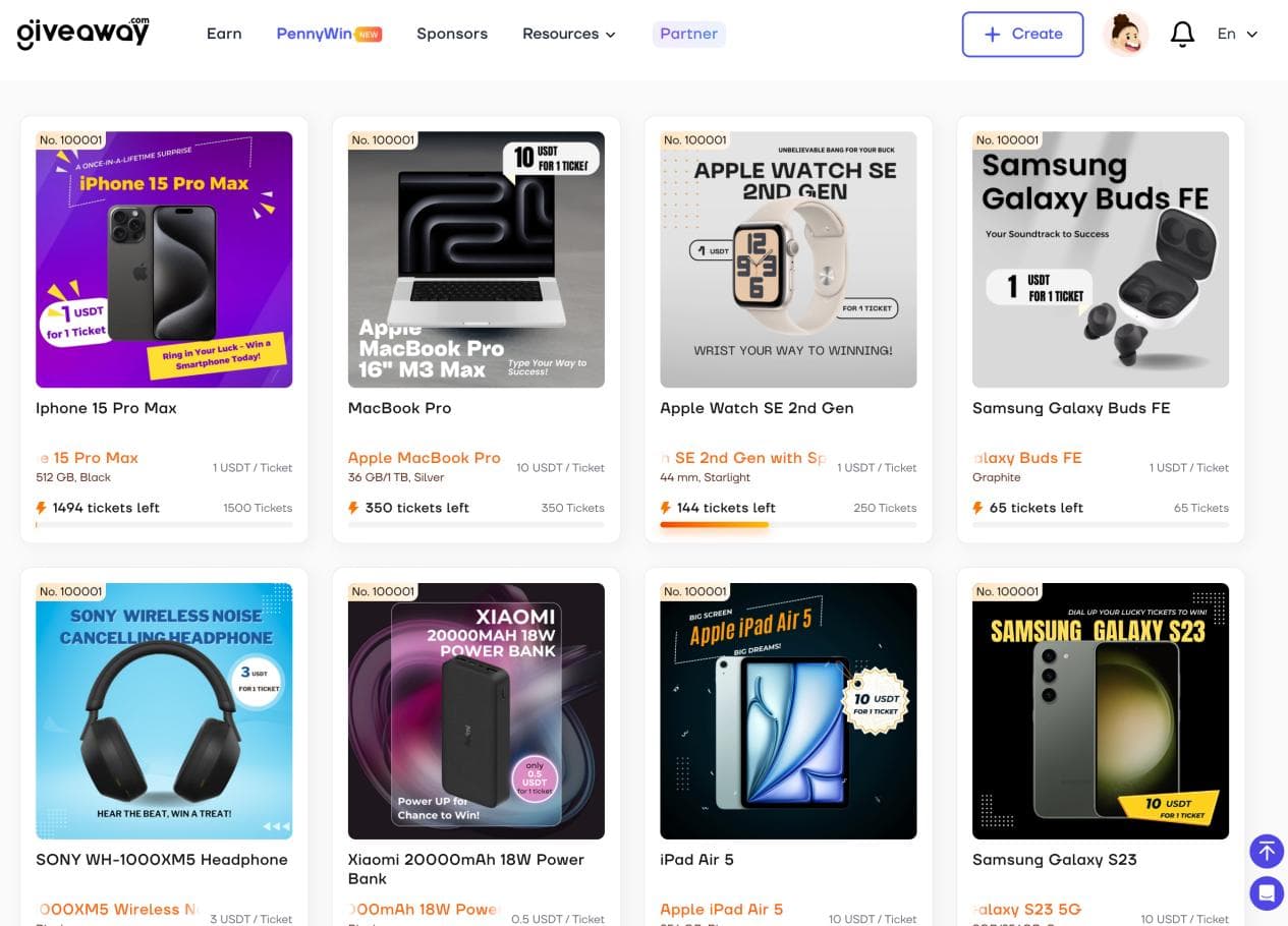 Giveaway.com Unveils PennyWin to Bridge Web2 and Web3 with Engaging Sweepstakes