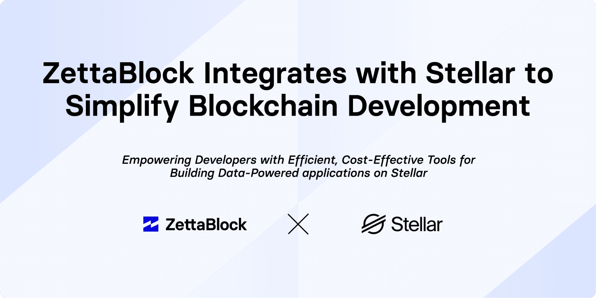 ZettaBlock Partners with Stellar to Enhance Blockchain Development