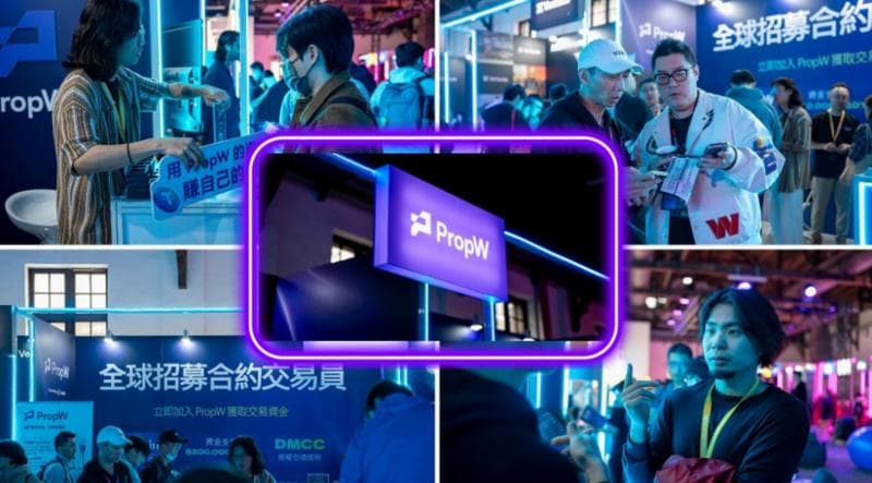 PropW Introduces Revolutionary Proprietary Crypto Trading Platform at Taipei Blockchain Week