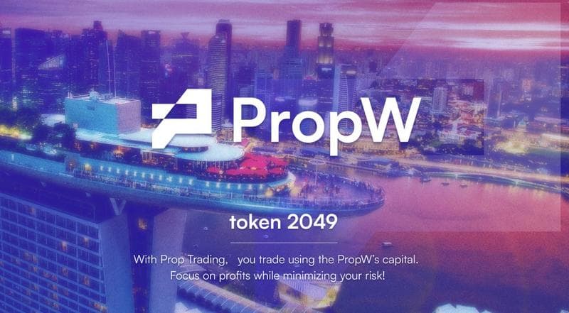 PropW to Showcase Innovative Crypto Prop Trading Platform at TOKEN2049 Singapore