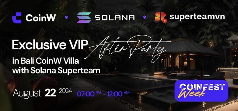 CoinW and Solana Superteam to Unveil New Product at Coinfest Asia 2024