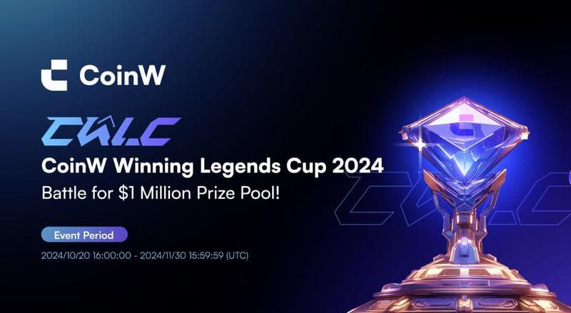 CoinW Launches $1 Million Trading Competition to Celebrate 7th Anniversary