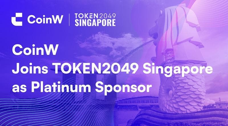 CoinW Joins TOKEN2049 Singapore as Platinum Sponsor, Expands Influence in Middle East